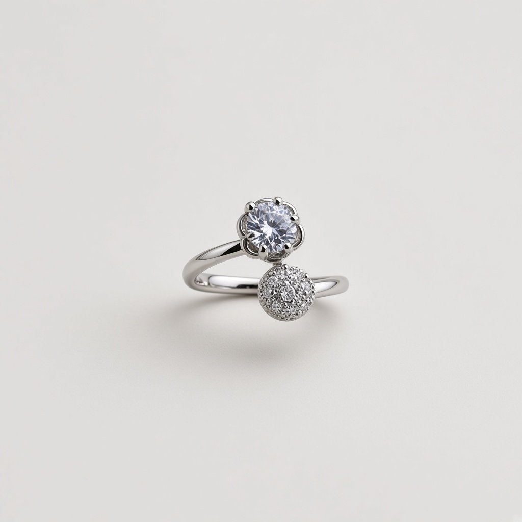 Bypass Flower Ring