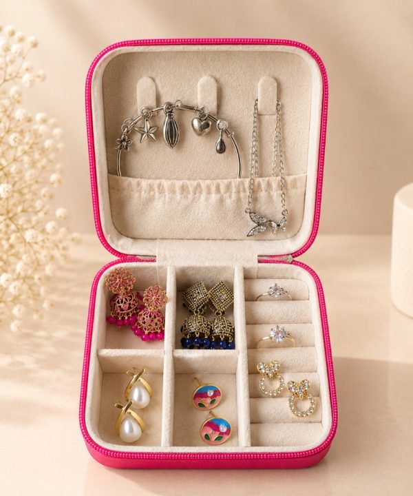 Jewellery Gift Box - Fuchsia Festive