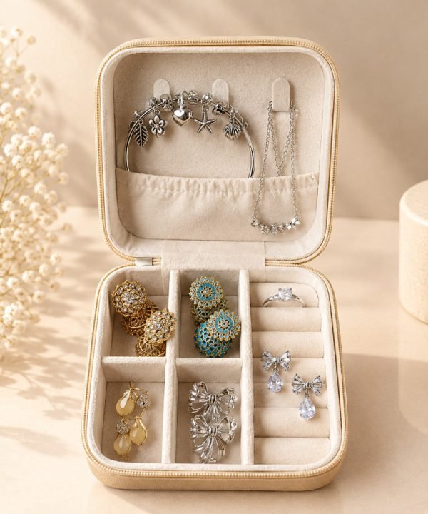 Jewellery Gift Box - Champagne Pearl
